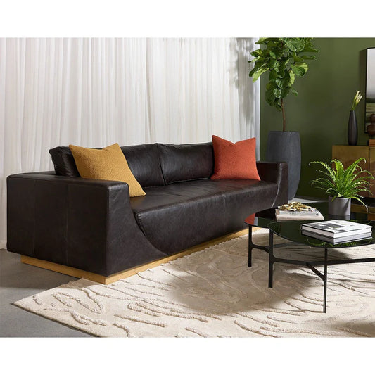 Sunpan Anakin Sofa Dark Brown