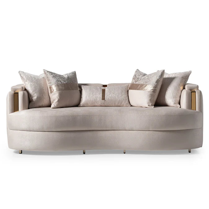 Michael Amini Carmela Sofa Gold