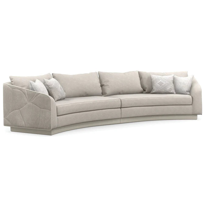 Caracole Fanciful Loveseat Sectional 2 PC Set